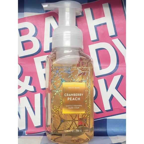 BBW Cranberry Peach Gentle Foaming Hand Soap - Picture 1 of 2